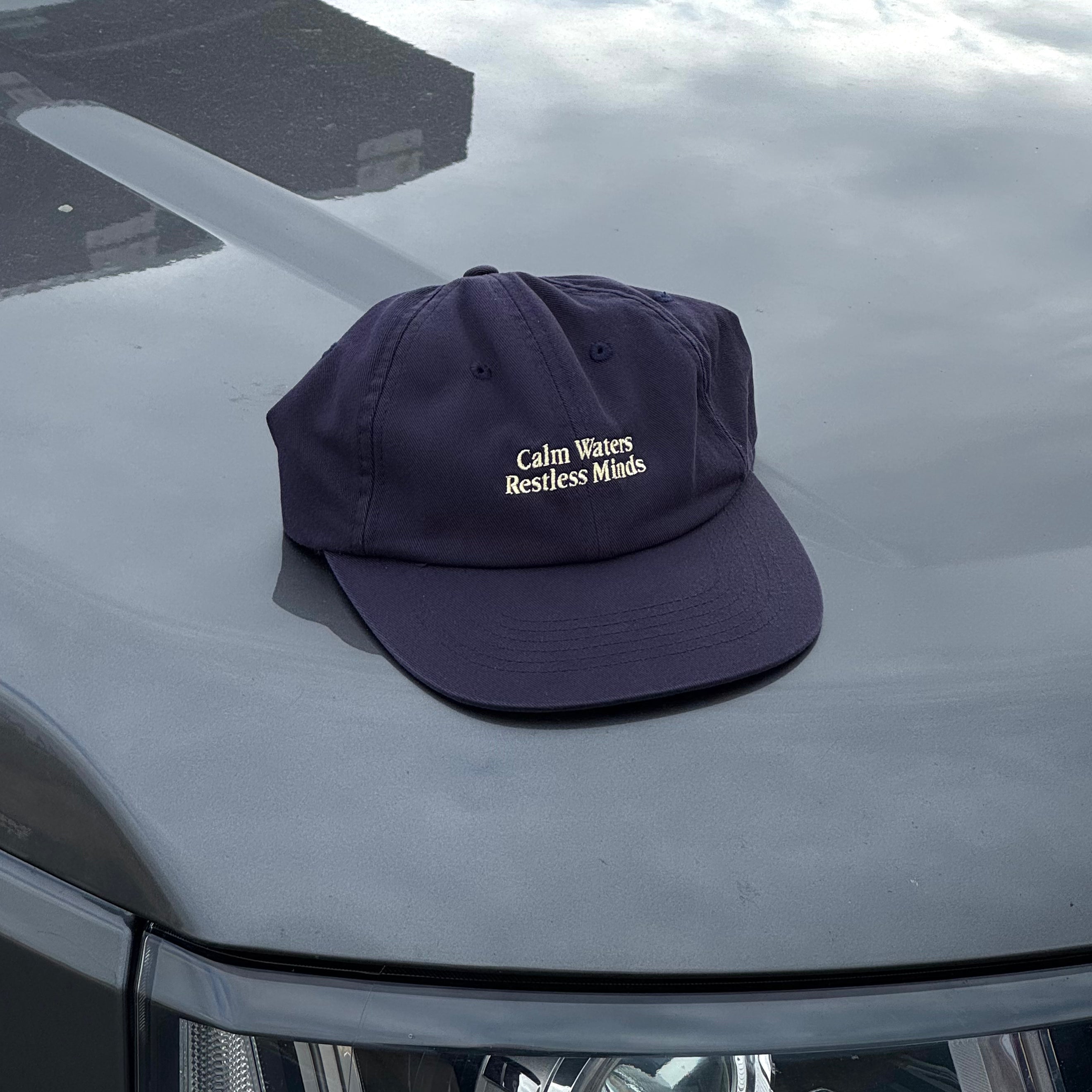 CWRM Hat Navy Washed - Lifestyle