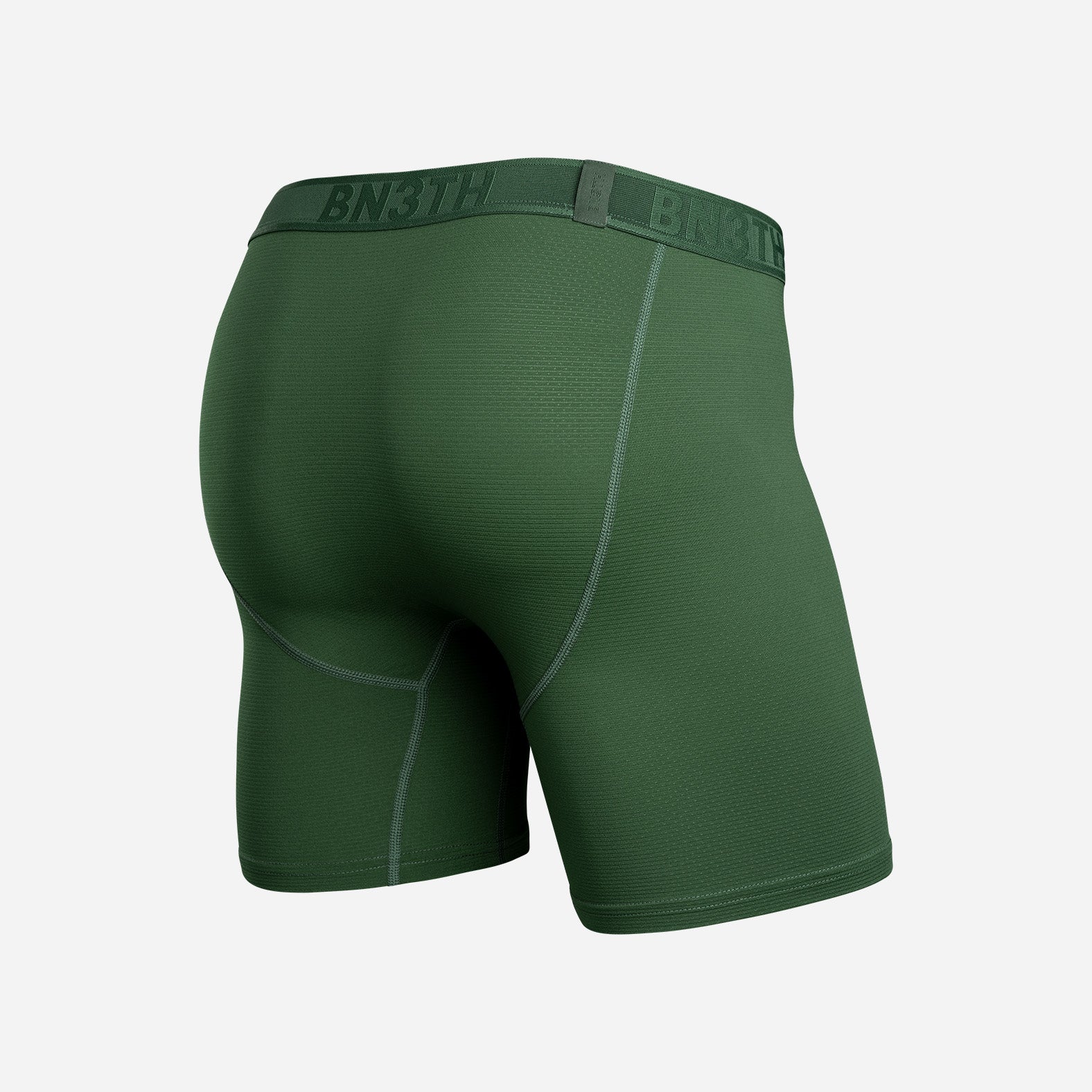 BN3TH Pro Flex Boxer Brief Pitch Green - Back