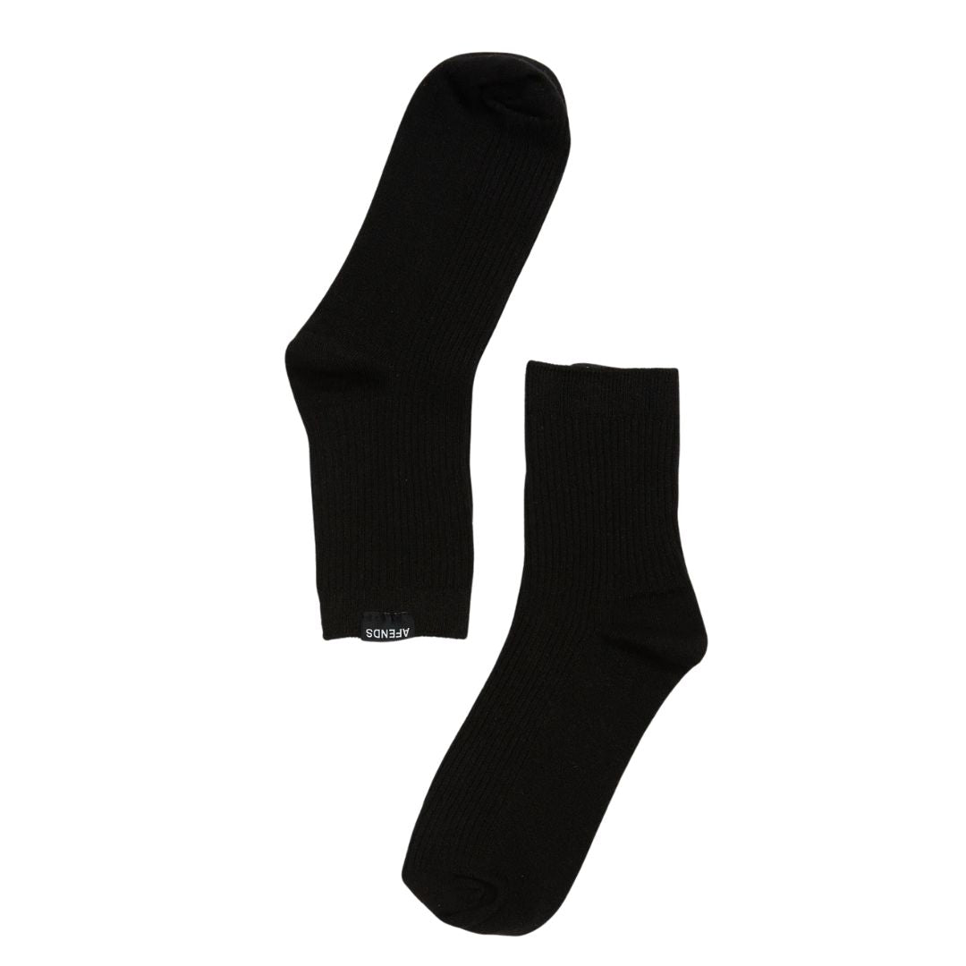 Afends The Essential Socks 1 Pack - Black
