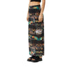 Afends Womens Astral Recycled Sheer Maxi Skirt - Black