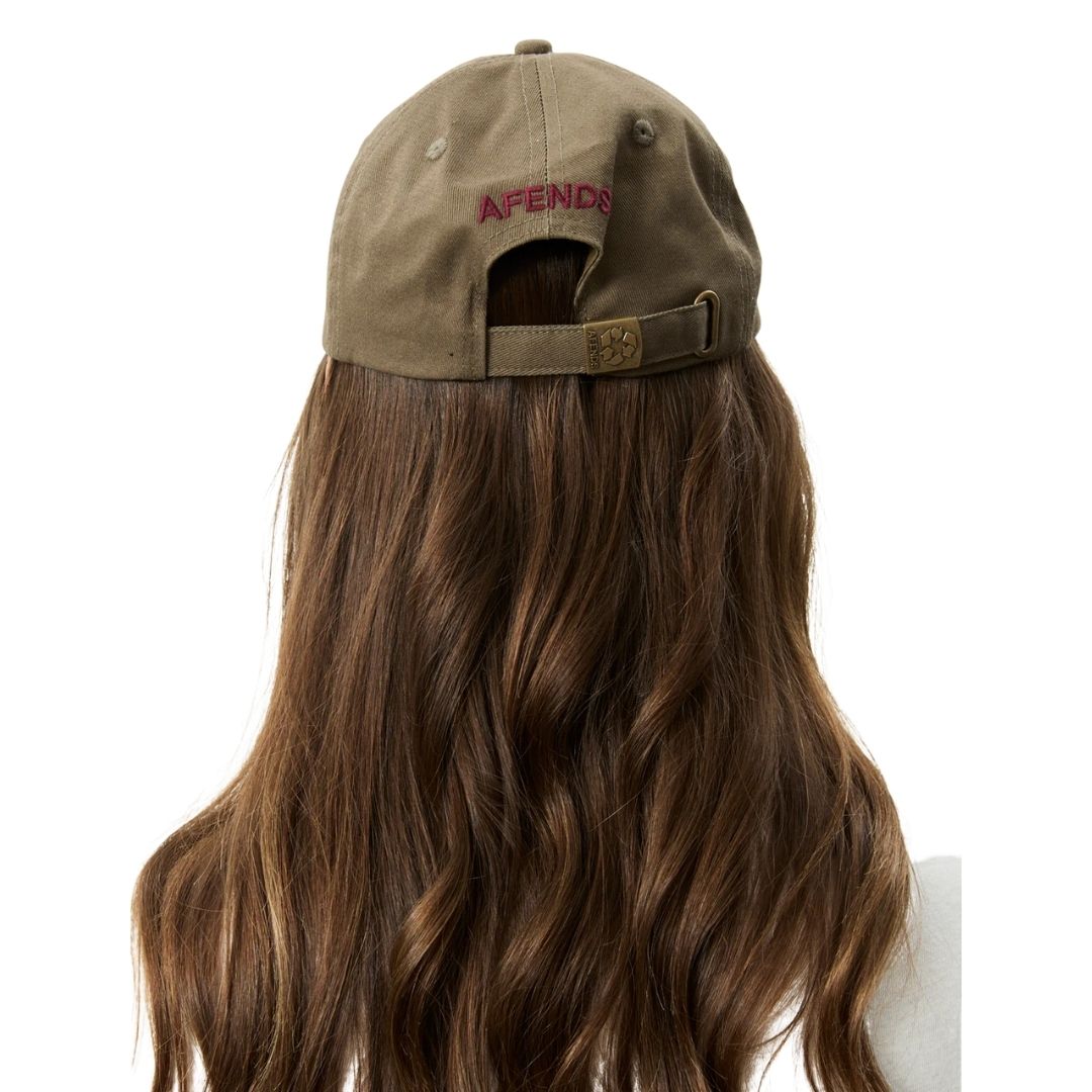 Afends Core Six Panel Cap - Fossil