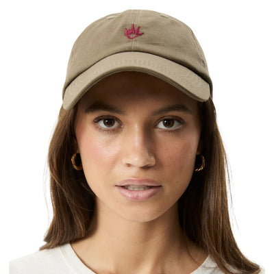 Afends Core Six Panel Cap - Fossil