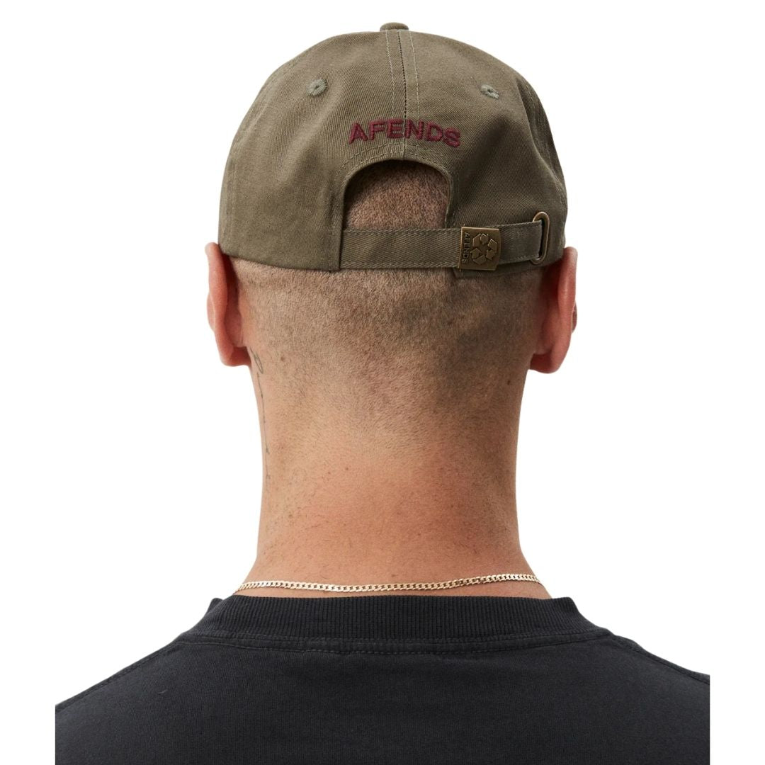 Afends Core Six Panel Cap - Fossil