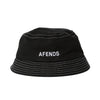 Afends Unisex Diggers Recycled Bucket Hat - Black