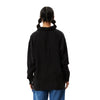 Afends Womens Gemma Recycled Long Sleeve Curpo Shirt - Black