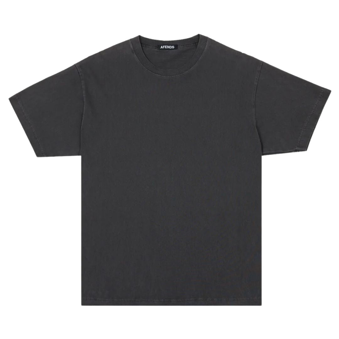 Afends Genesis Heavyweight Boxy T-Shirt - Stone Black