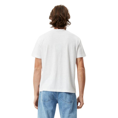 Afends Mens Thc Hemp Slim Fit T-Shirt - White