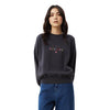 Afends Womens Funhouse Crew Neck - Charcoal