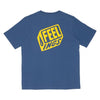 And Feelings Cube Logo T-Shirt - True Navy