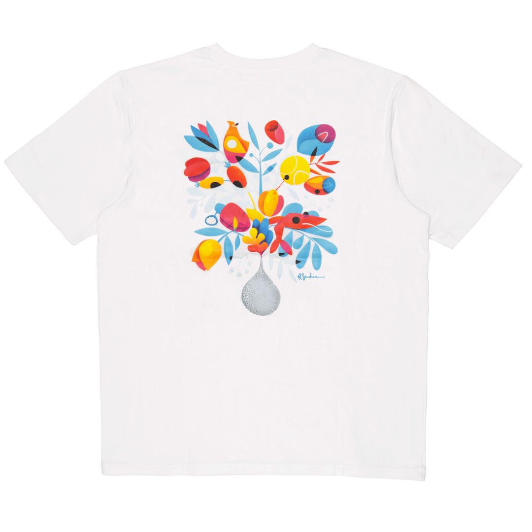 And Feelings Flores T-Shirt - White