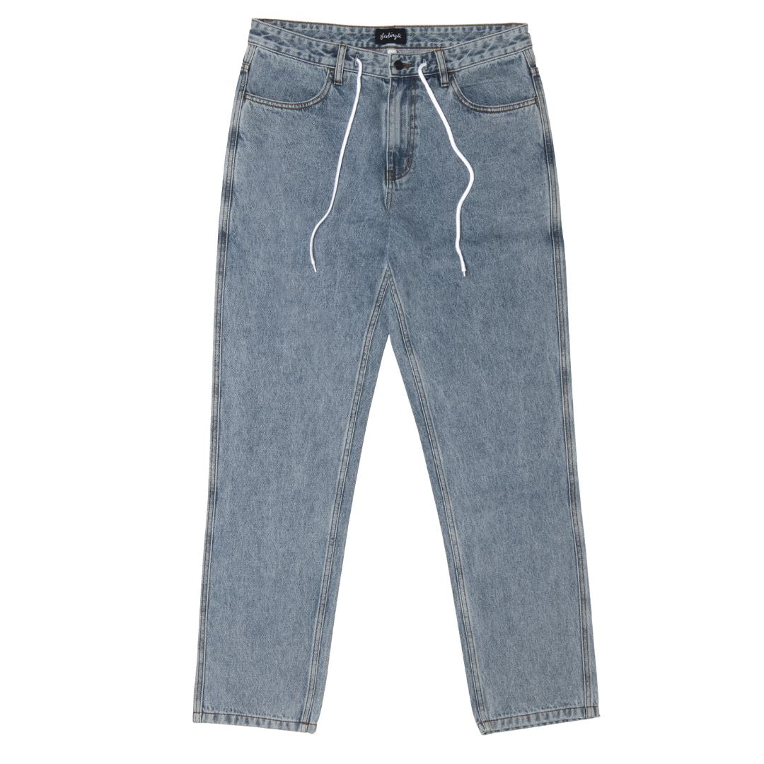 And Feelings Grinder Denim Pants - Light Blue Indigo