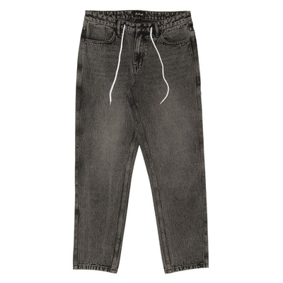 And Feelings Grinder Denim Pants - Black Acid Wash