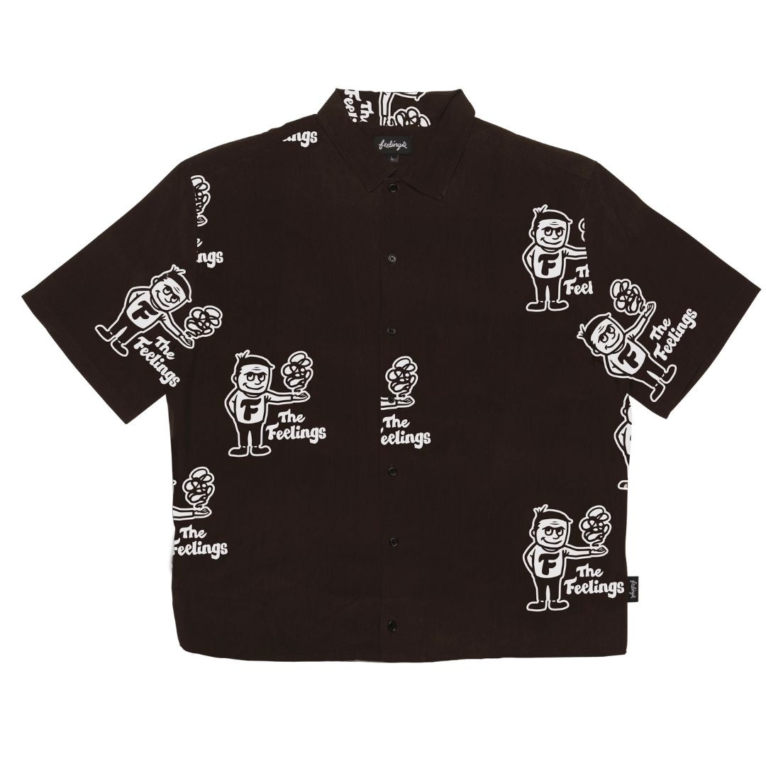 And Feelings Hubba Short Sleeve Shirt - Black