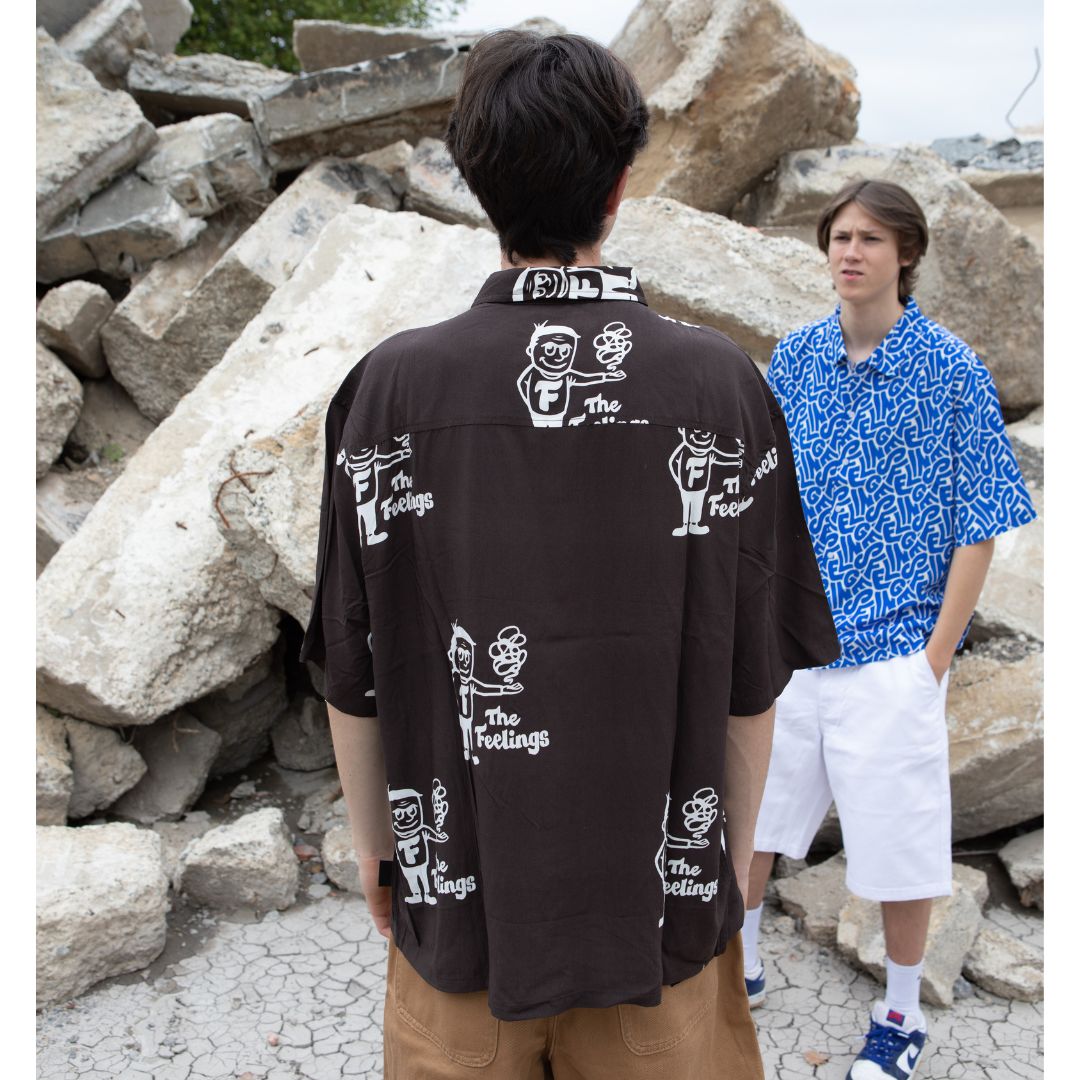 And Feelings Hubba Short Sleeve Shirt - Black