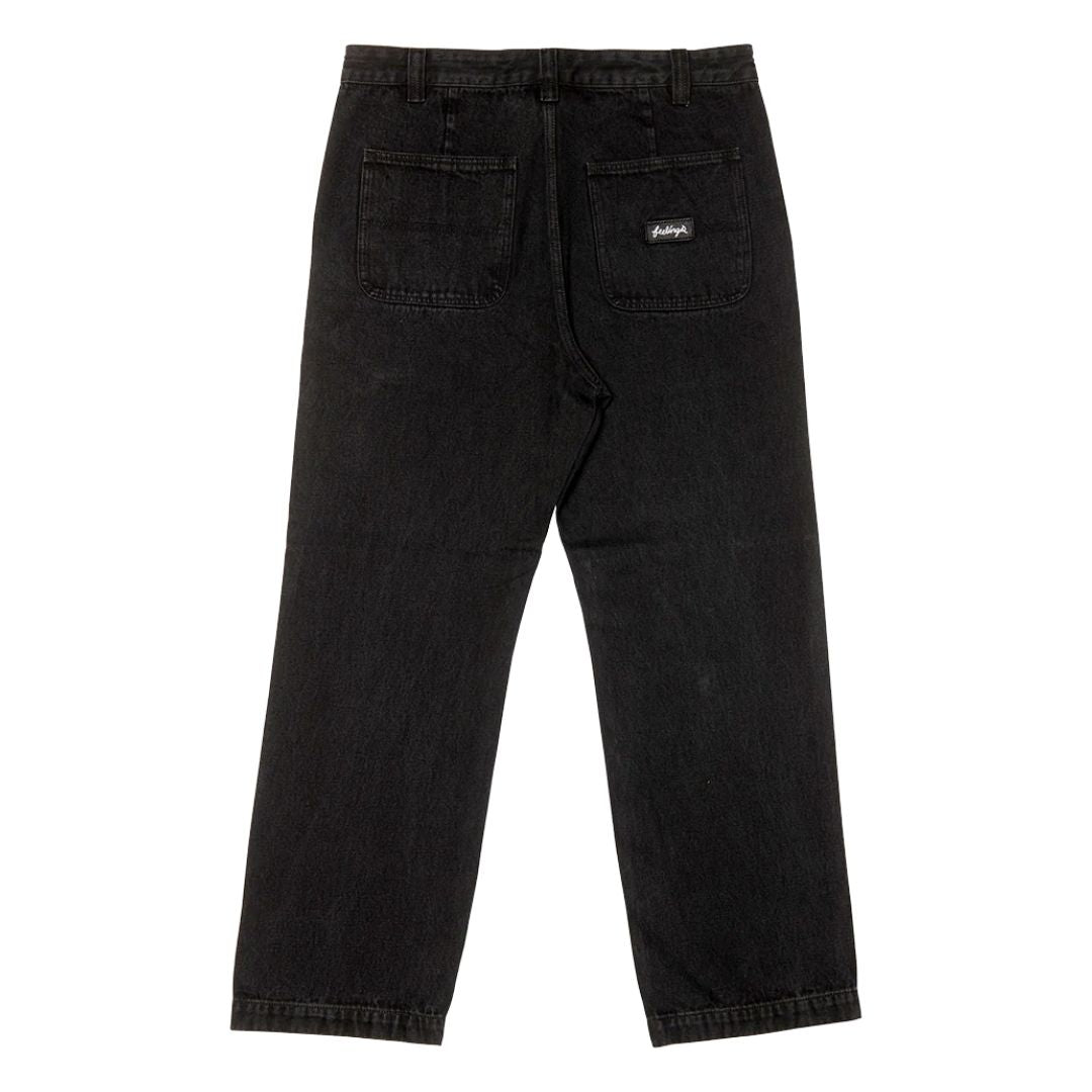 And Feelings Maker Washed Denim Pants - Black Wash