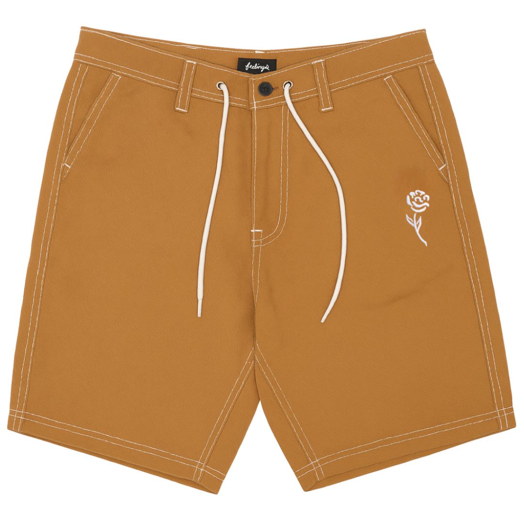 And Feelings Maker Shorts - Iced Coffee