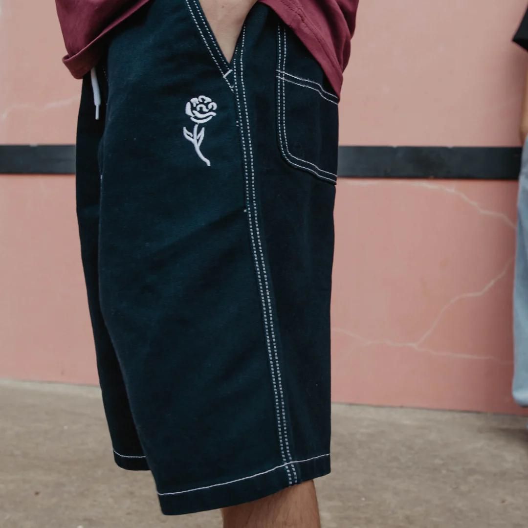 And Feelings Maker Twill Shorts - Navy Twill