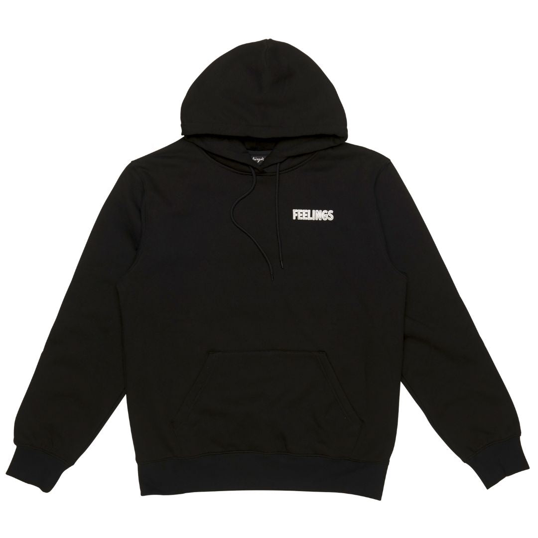 And Feelings No Feelings Hoodie - Black