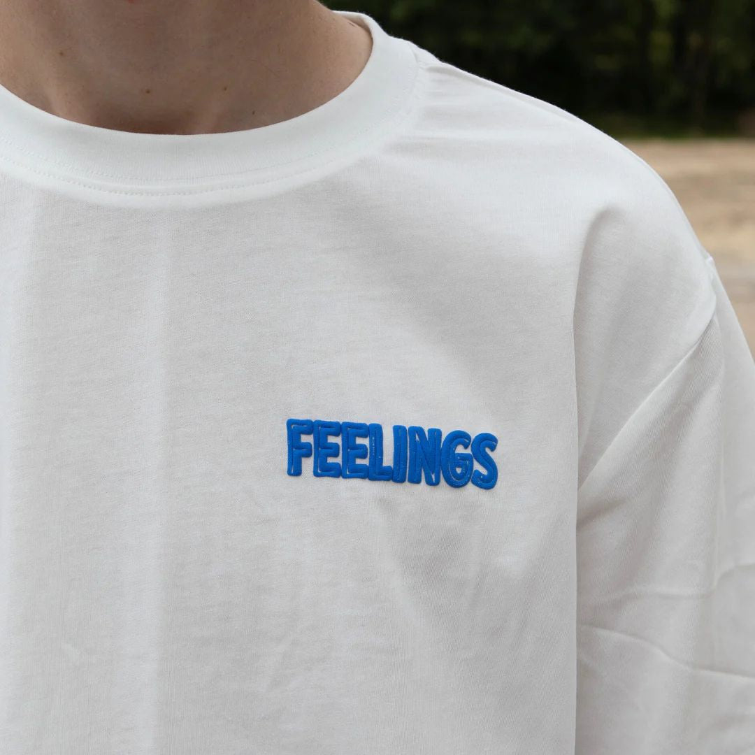 And Feelings No Feelings T-Shirt - White