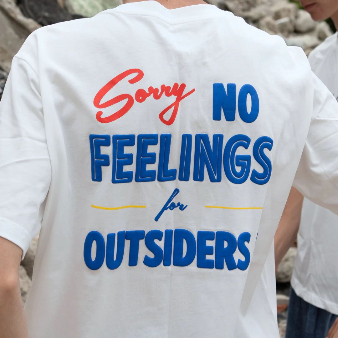 And Feelings No Feelings T-Shirt - White