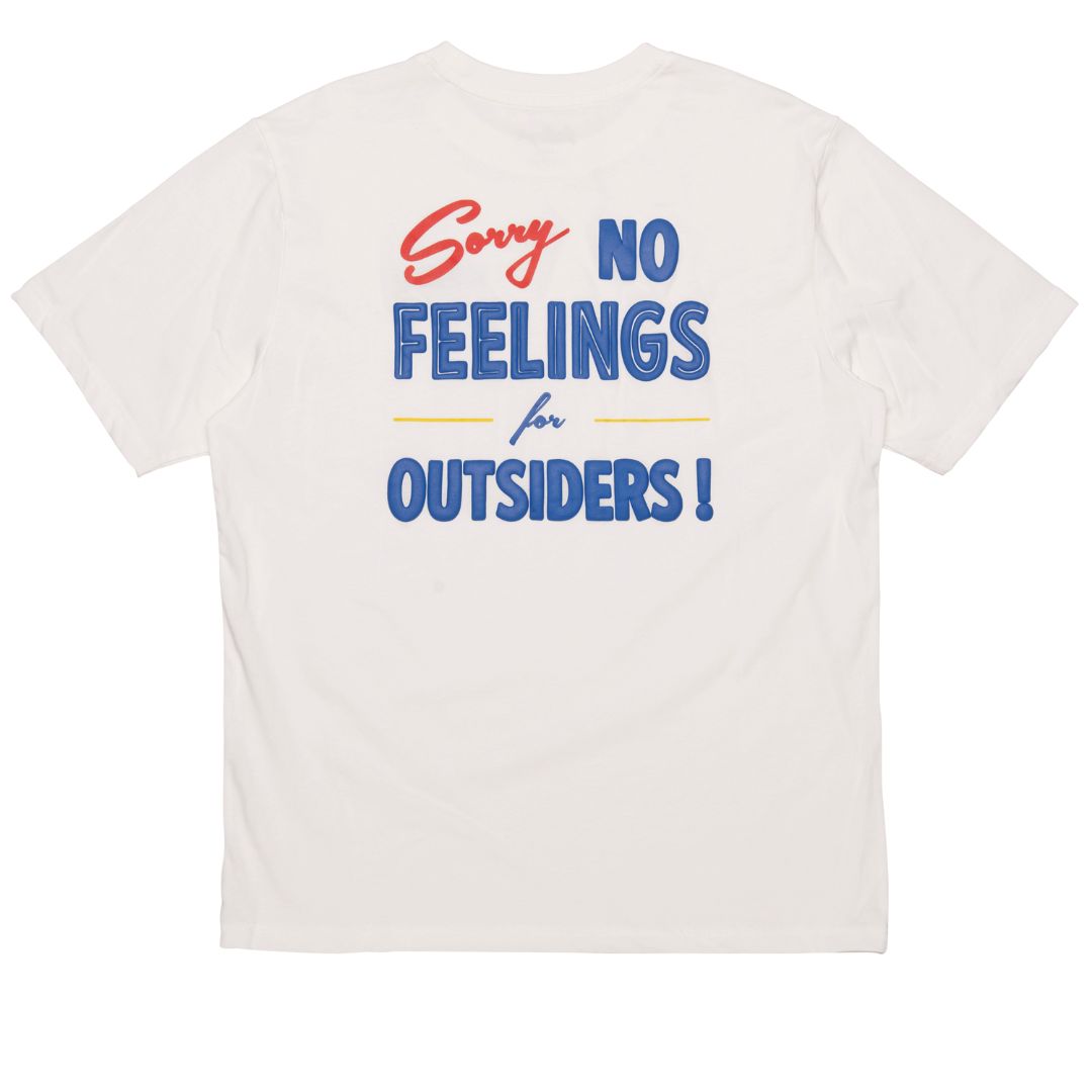 And Feelings No Feelings T-Shirt - White