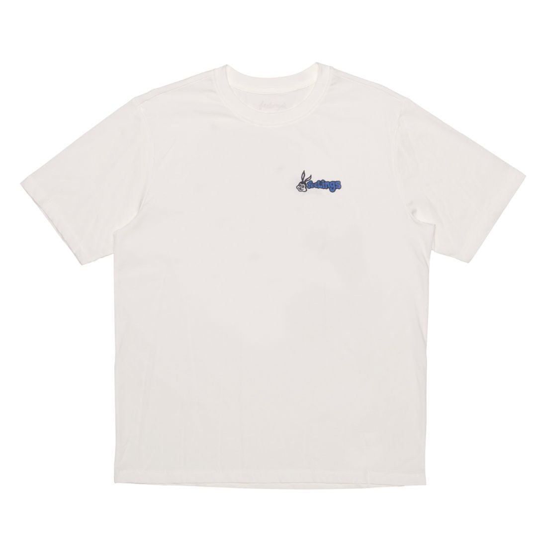 And Feelings Rabbit T-Shirt -  White