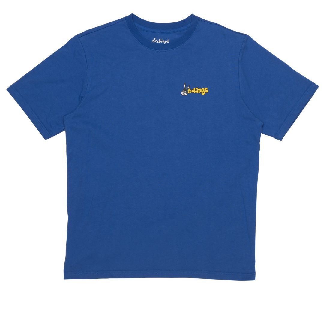 And Feelings Rabbit T-Shirt - Electric blue