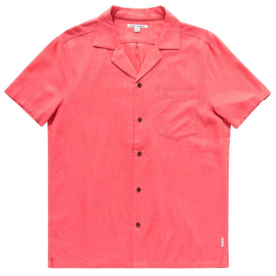 Banks Journal Brighton Short Sleeve Shirt - Faded Rose