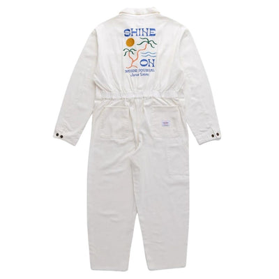 Banks Journal Oasis Mens Jumpsuit - Off White