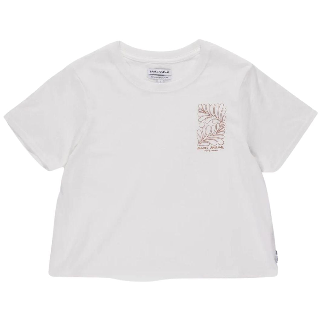 Banks Journal Womens Rowan T-Shirt - Off White