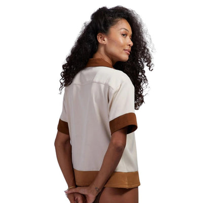 Banks Journal Womens Verge Short Sleeve Shirt - Sunburn