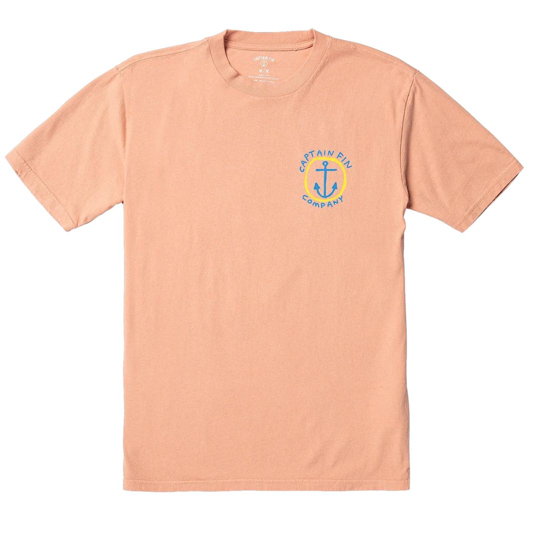 Captain Fin Co. Captain Fun T-Shirt - Clay Orange