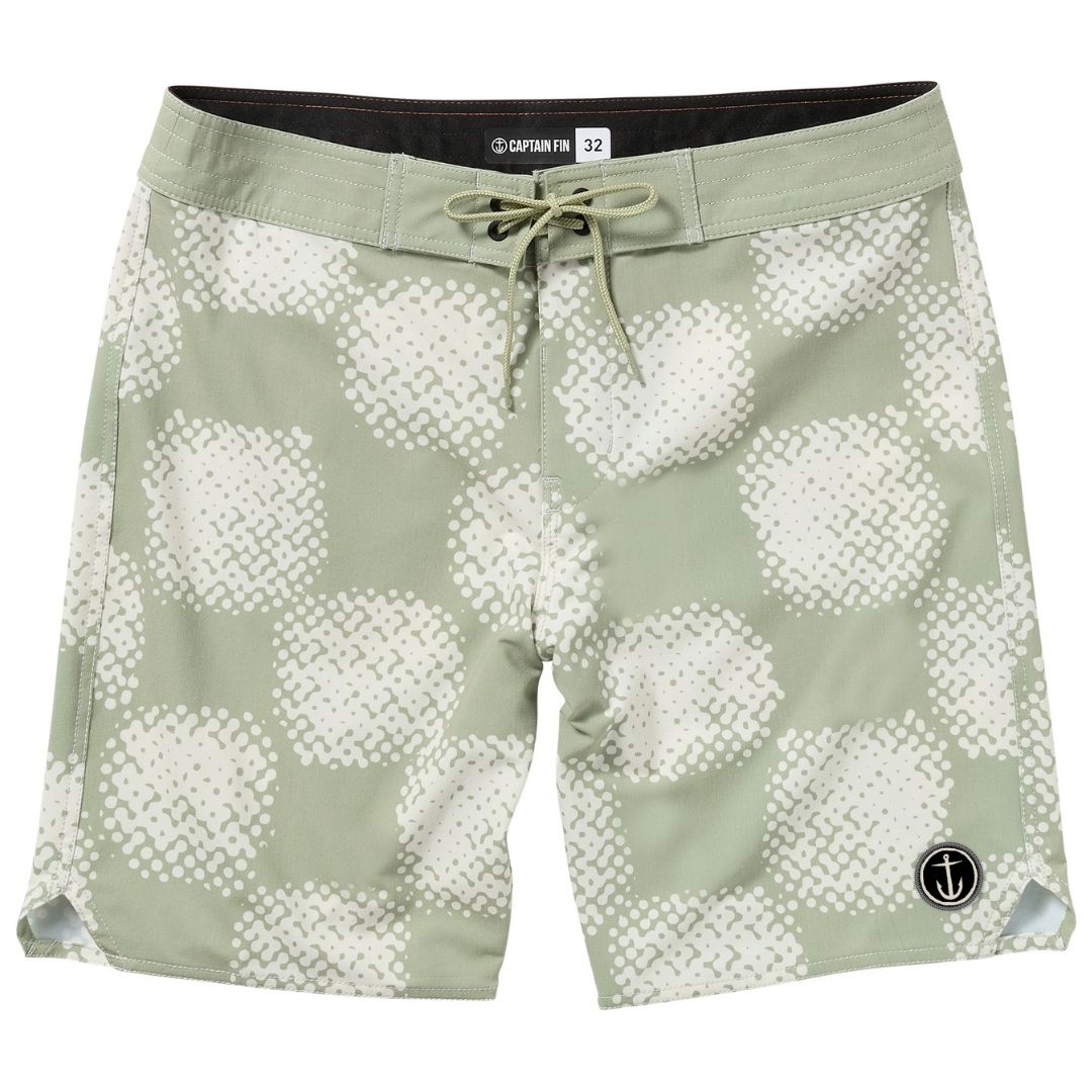 Captain Fin Co.Captains Print Pack 19" Boardshorts - Light Army