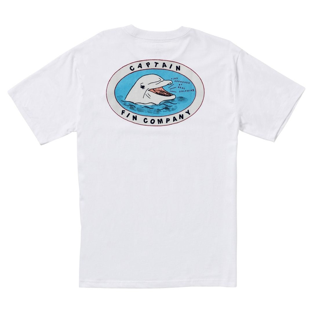 Captain Fin Co. Fin Approved T-Shirt - White