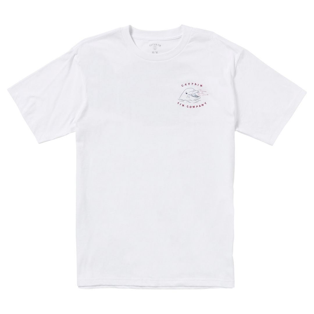 Captain Fin Co. Fin Approved T-Shirt - White