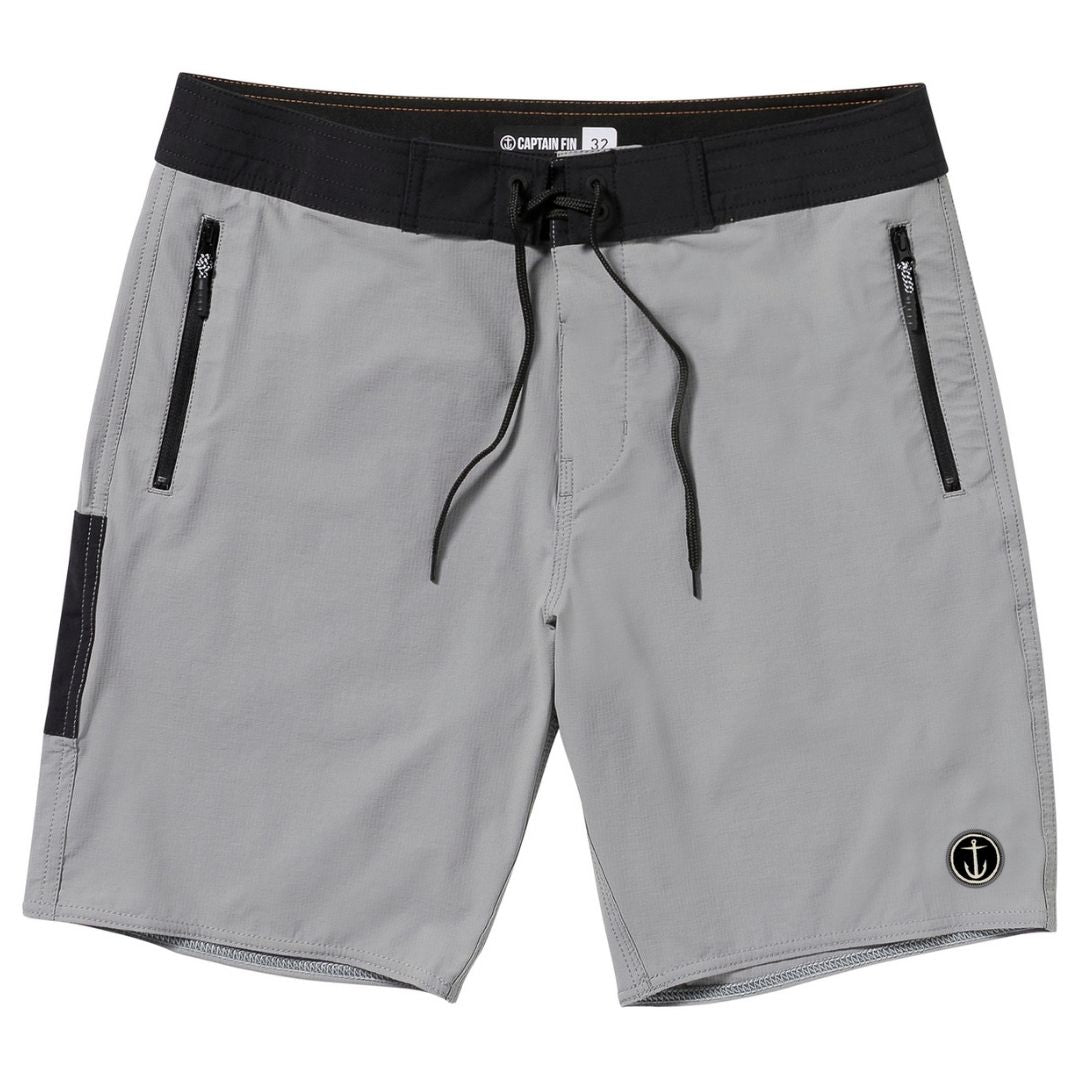 Captain Fin Co. Mt Fisher Wisher 19" Boardshorts - Slate Grey