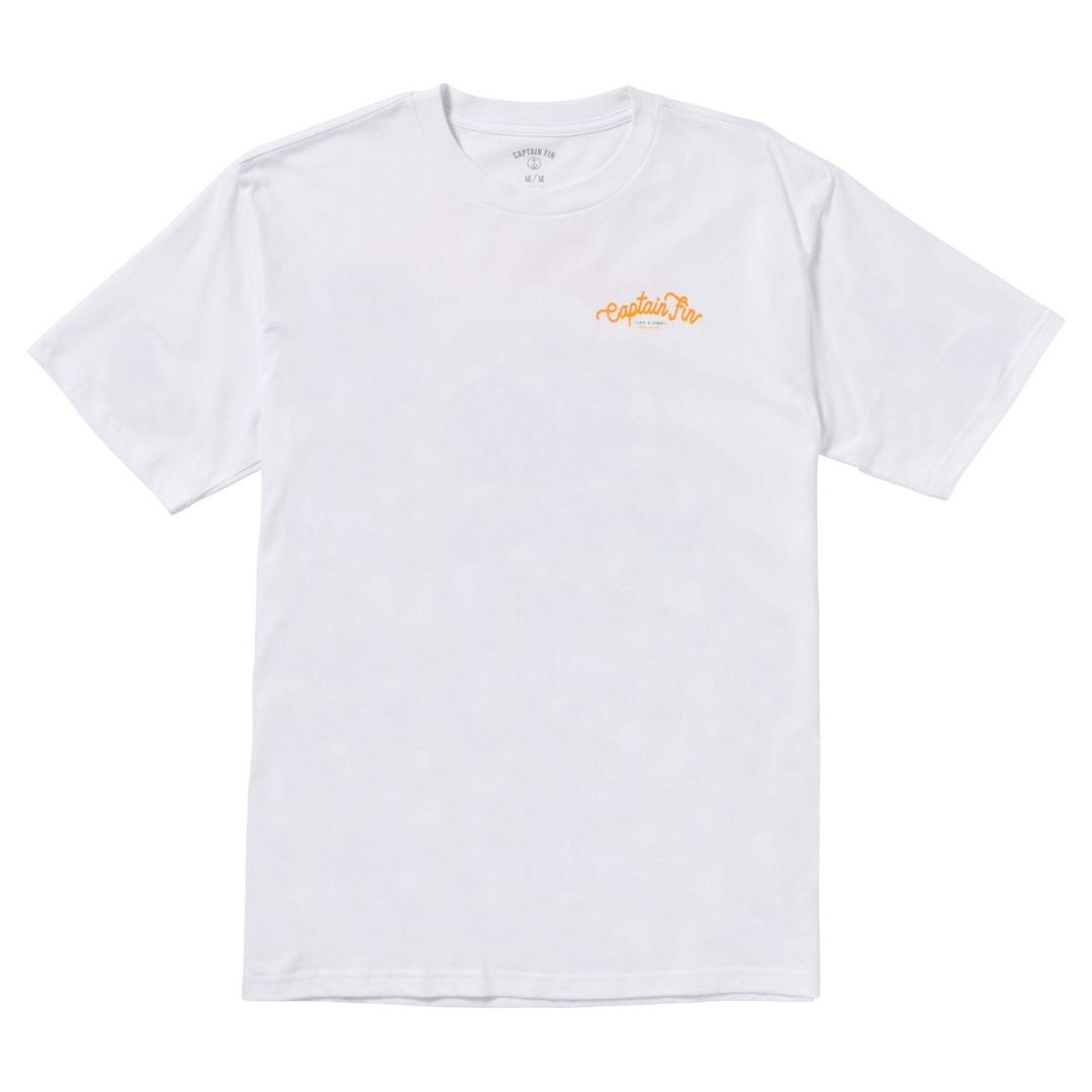 Captain Fin Co. One Good Catch T-Shirt - White