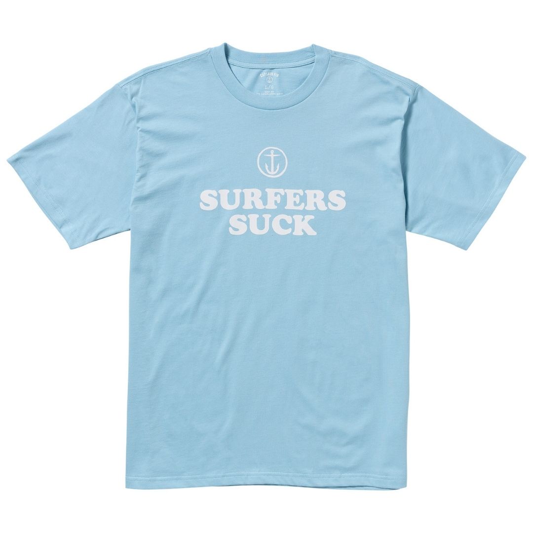 Captain Fin Co. Surfers T-Shirt - Coastal Blue