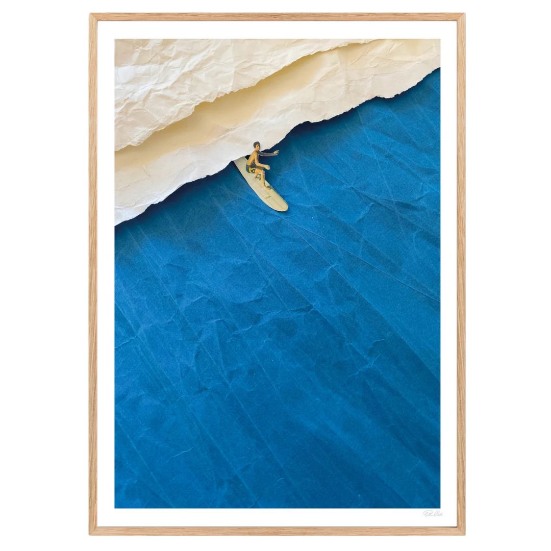 Ciel Glue | Surf-Inspired Collage Art & Limited Edition Prints