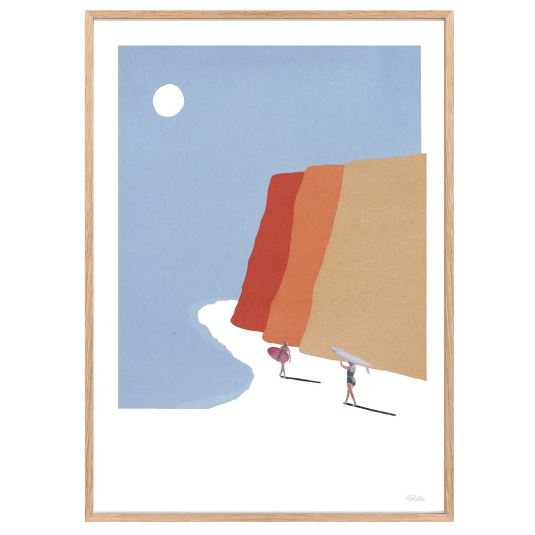 Ciel Glue "The Search" Collage Print