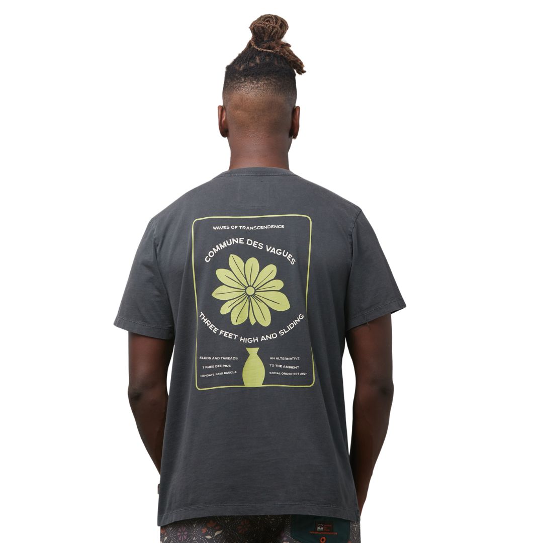Commune Des Vagues 3Ft High T-Shirt Phantom | SW France Surfwear