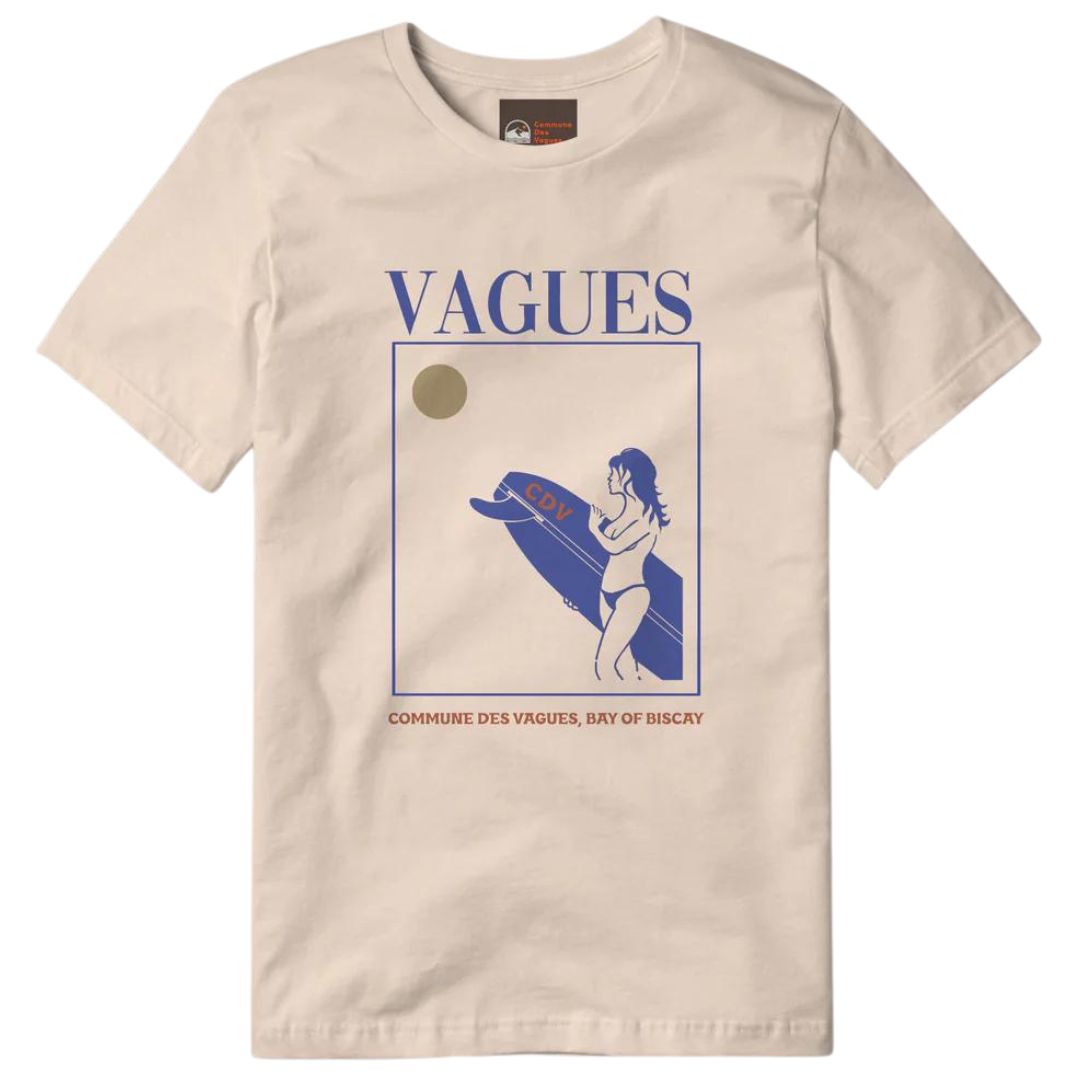 Commune Des Vagues Mag T-Shirt - Birch