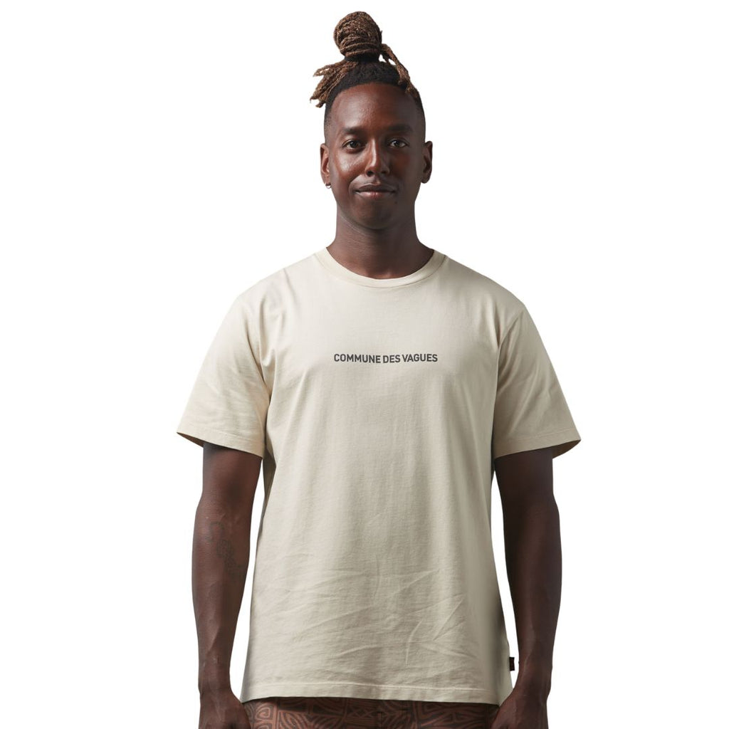 Commune Des Vagues Bodhisattiva T-Shirt Oat | SW France Surfwear
