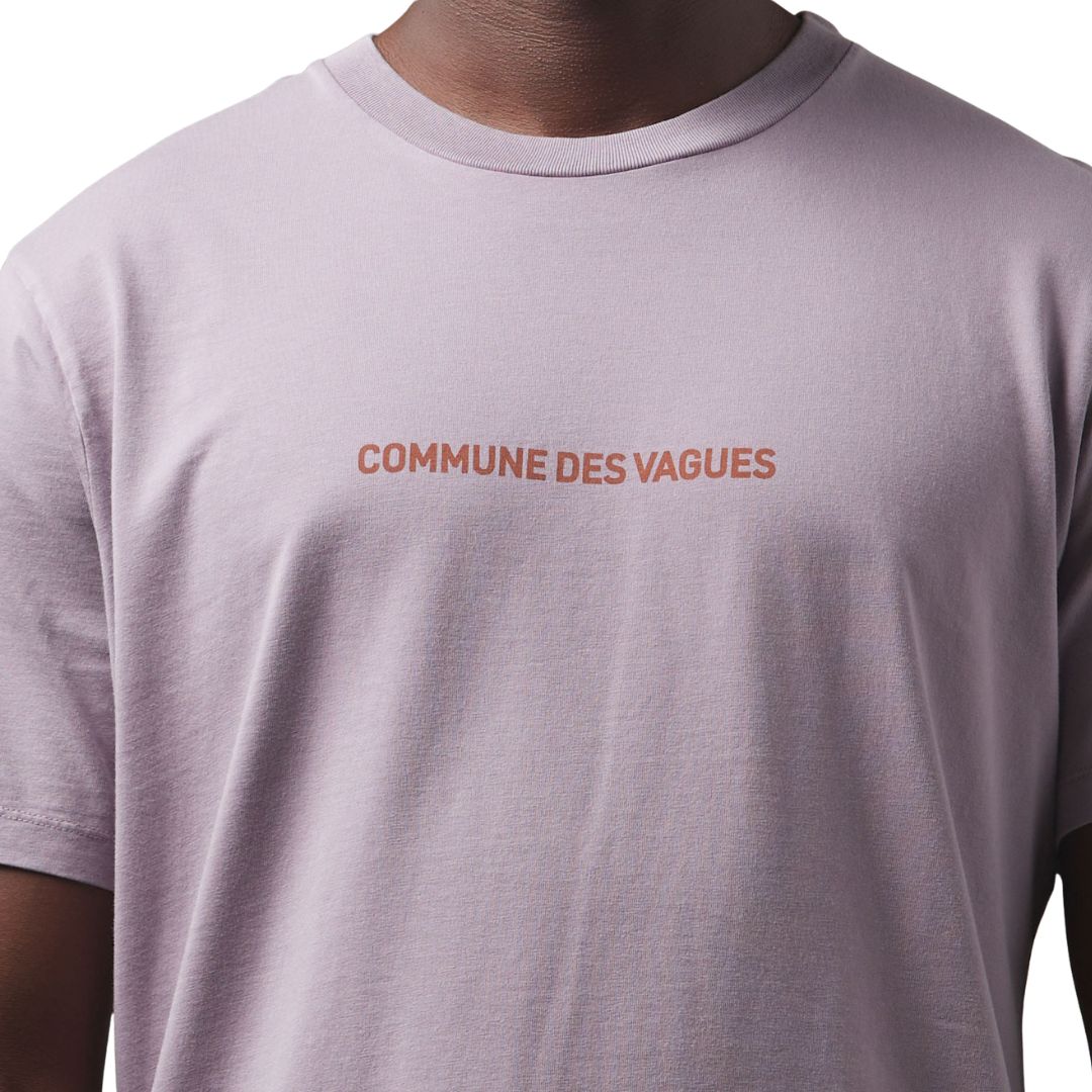 Commune Des Vagues Bodhisattiva T-Shirt Purple Haze | SW France Surfwear