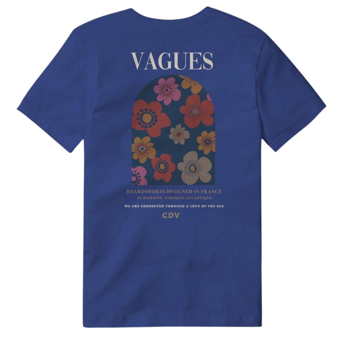 Commune Des Vagues Connected T-Shirt Blue | SW France Surfwear