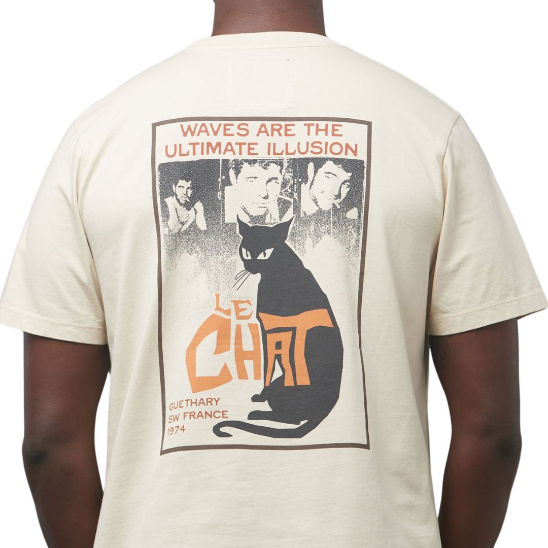Commune Des Vagues Le Chat T-Shirt Oat | SW France Surfwear