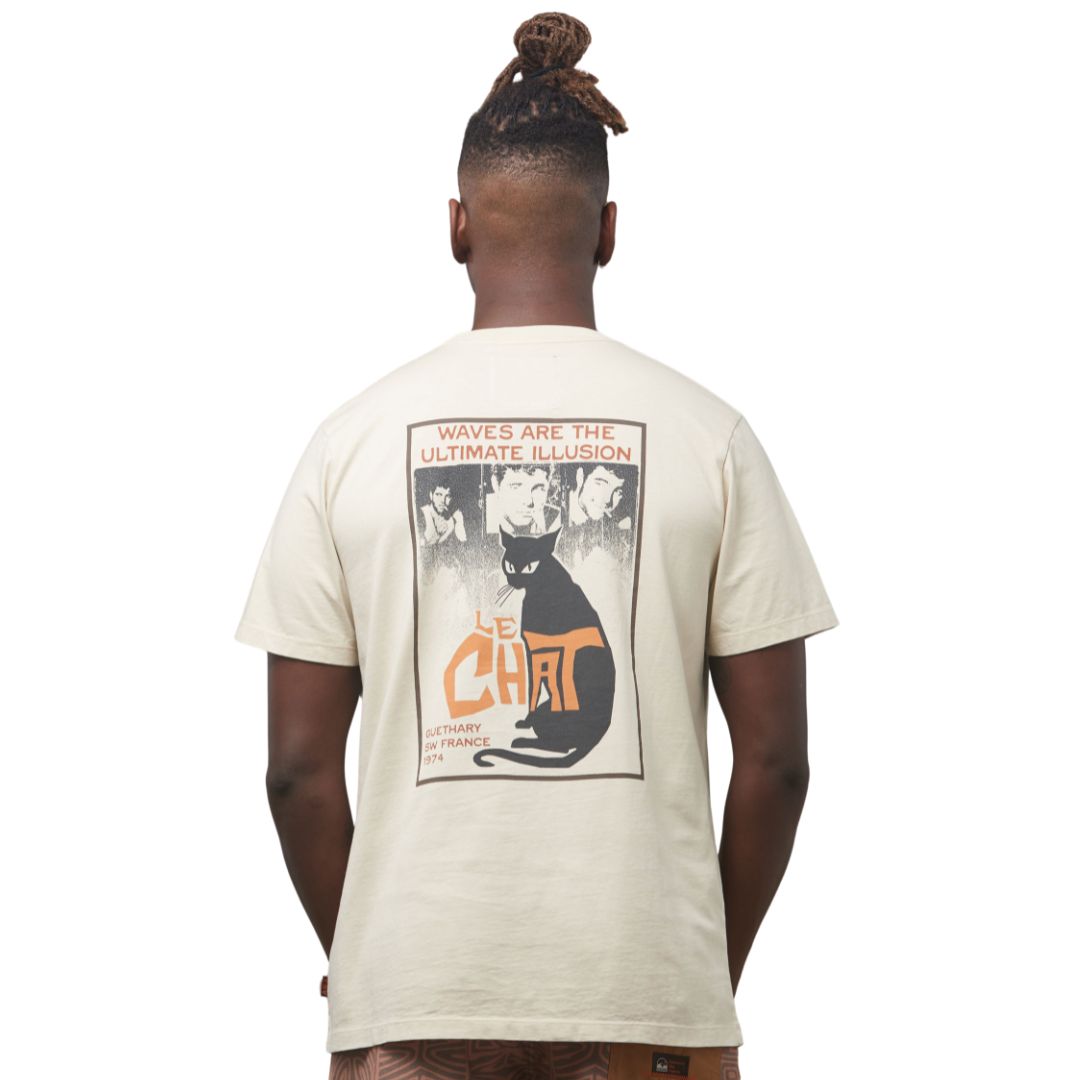 Commune Des Vague Le Chat T-Shirt - Oat