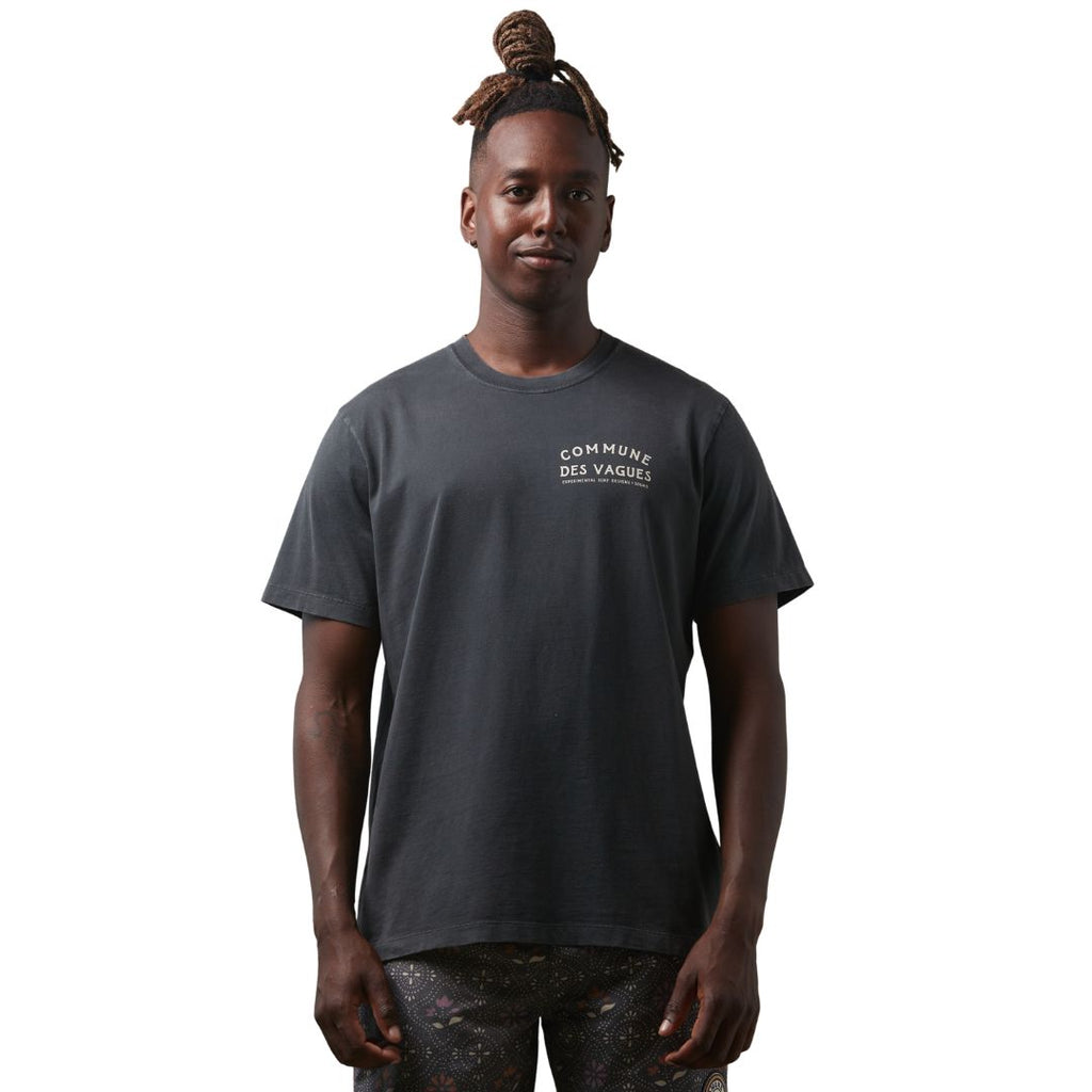 Commune Des Vagues Surf & Sound T-Shirt Phantom | SW France Surfwear