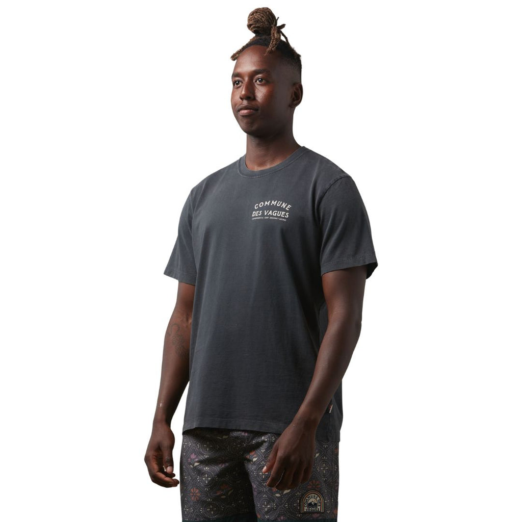 Commune Des Vagues Surf & Sound T-Shirt Phantom | SW France Surfwear