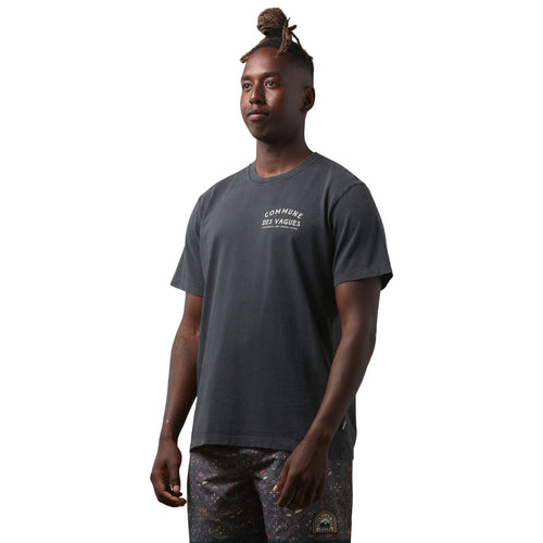 Commune Des Vagues Surf & Sound T-Shirt Phantom | SW France Surfwear